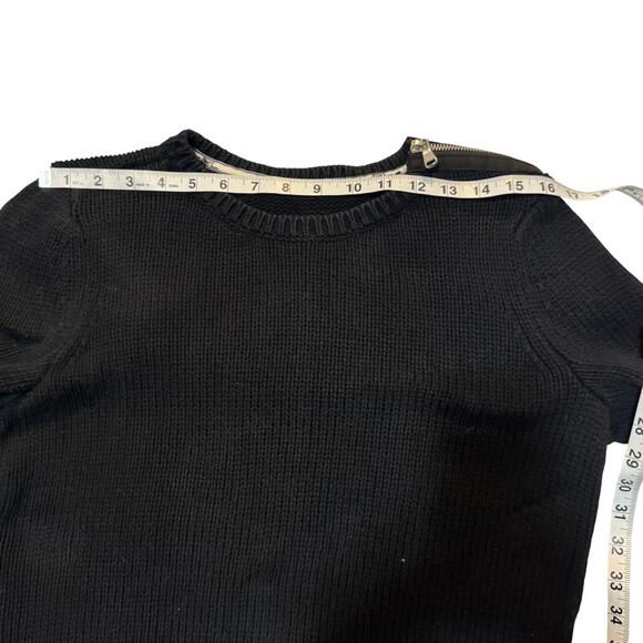 Lauren Ralph Lauren Heavy Knit Black Sweater - Picture 9 of 12